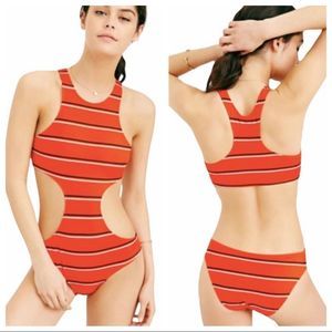 UO Out From Under Cut Out One Piece Swimsuit